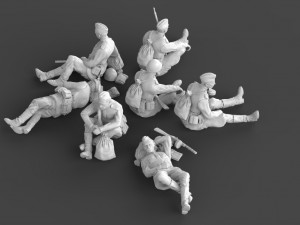 soldiers ussr Modèles 3D en vedette