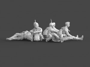 Soldiers ussr 3D Print Model