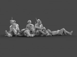 Soldiers ussr 3D Print Model