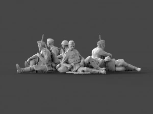 Soldiers ussr 3D Print Model