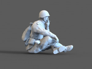 soldiers ussr Modèles 3D en vedette