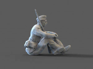 Soldiers ussr 3D Print Model