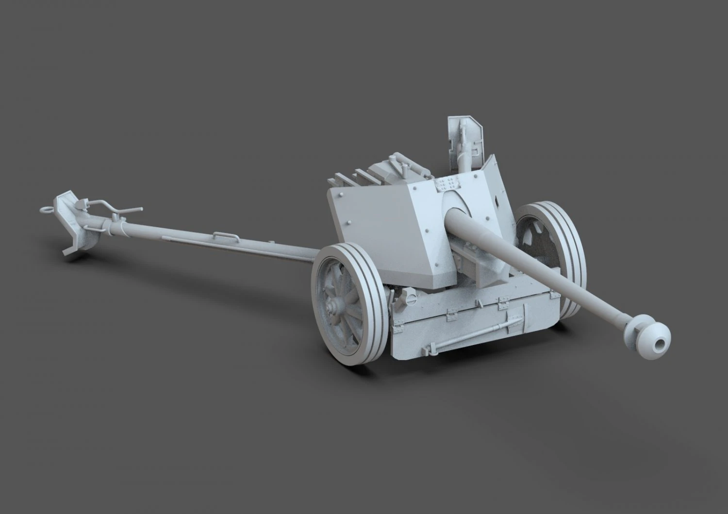 pak 40 3D Print Model .c4d .max .obj .3ds .fbx .stl .blend 