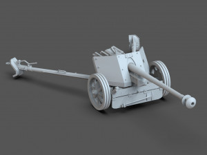 pak 40 3D-printmodel
