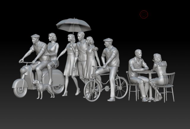 man and woman Modèles 3D en vedette .c4d .max .obj .3ds .fbx .stl .blend 