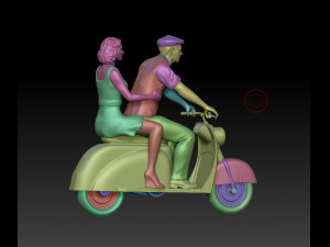 man and woman Modèles 3D en vedette