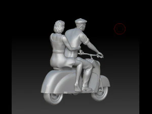 Man and woman 3D Print Model