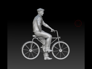man on a bicycle Modelo de impresión 3D