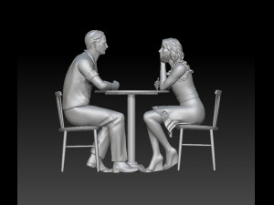 man and woman Modelo de impresión 3D