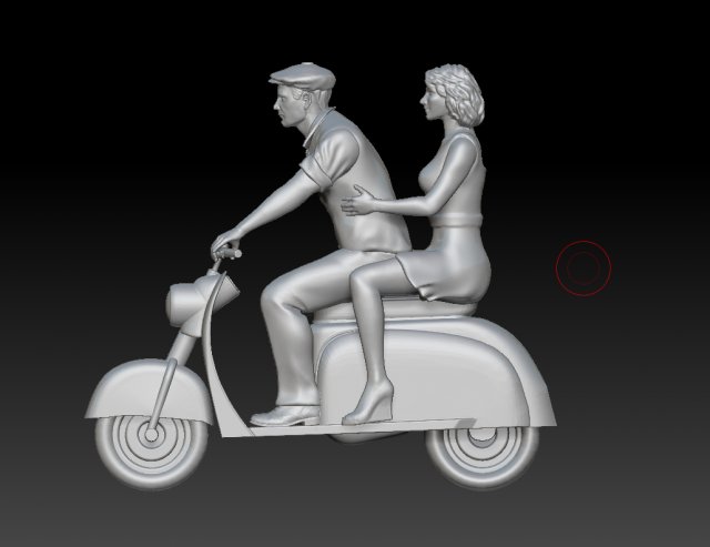 man and woman 3D Print Model .c4d .max .obj .3ds .fbx .stl .blend