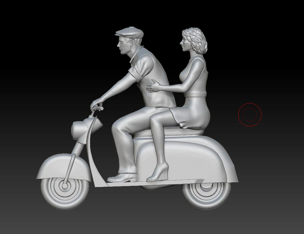 man and woman 3D Print Model .c4d .max .obj .3ds .fbx .stl .blend