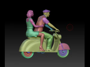 man and woman 3D Print Model
