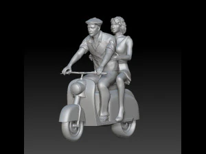 man and woman 3D Print Model
