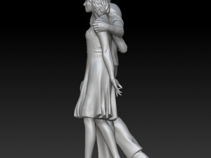man and woman Modelo de Impressão 3D