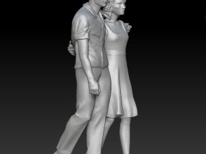 man and woman Modelo de Impressão 3D