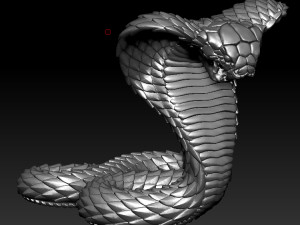cobra Modelo de Impressão 3D