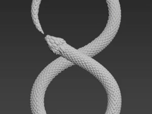 snake 3D Print Model