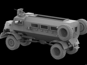 casspir 3D Print Model