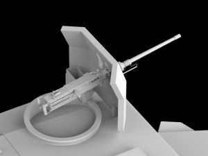 casspir Model Cetak 3D