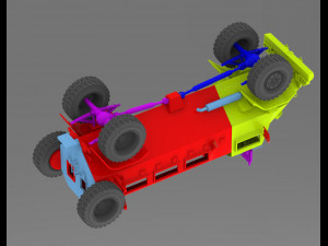 casspir Model Cetak 3D