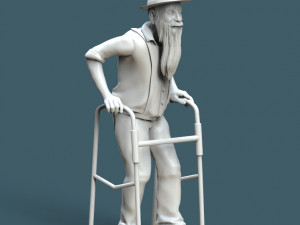 old man 3D Принт Модель