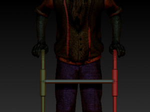 old man 3D Print Model