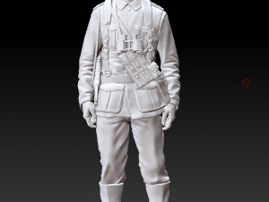 german officer 3D Принт Модель