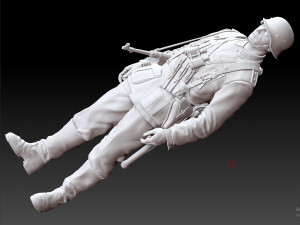 german officer 3D Принт Модель