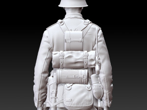 german officer 3D Принт Модель