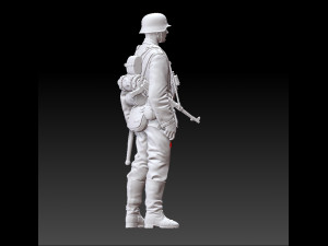 german officer 3D Принт Модель