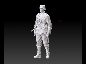 german officer 3D Принт Модель