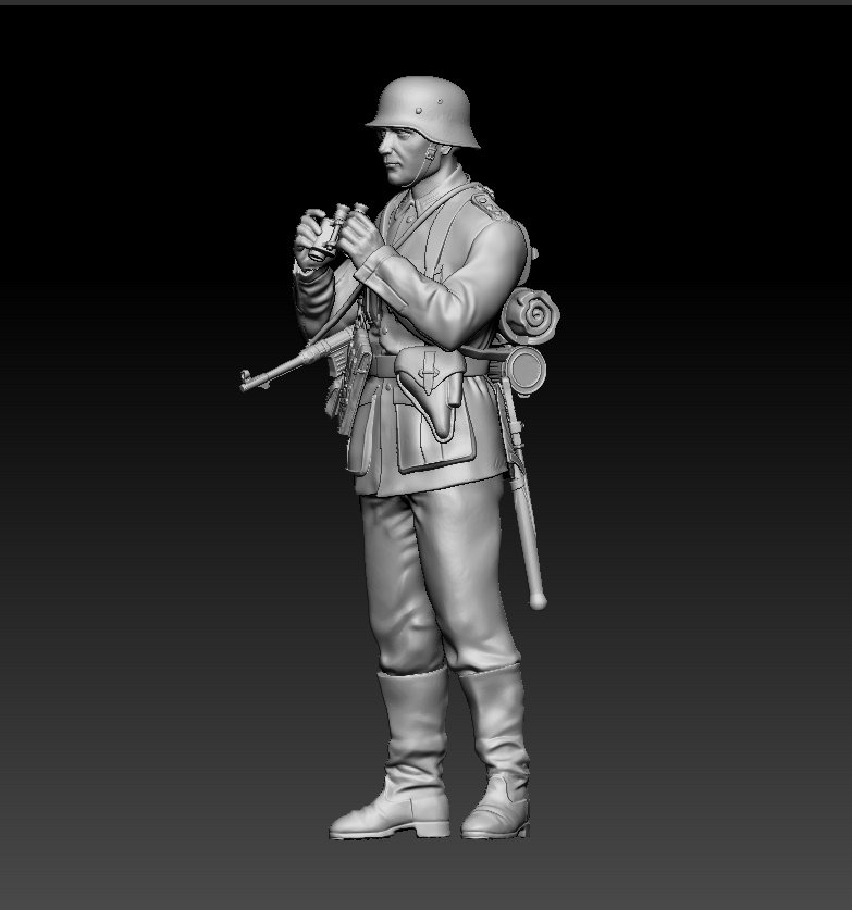 генерал-полковник альфред йодль. 3d model officer. герман вермахт. книга немецкий орден. альфред йодль.