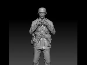 german officer 3D Print Model