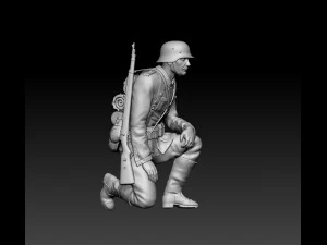 Alman askeri 3D Baskı Modeli