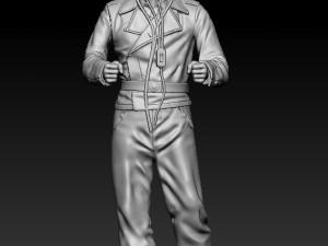German officers Modèles 3D en vedette
