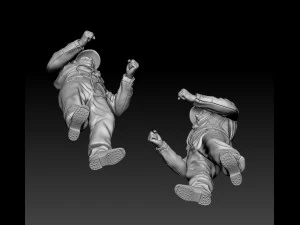 German officers 3D Print Model