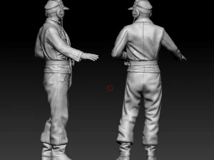 German officers 3D Print Model