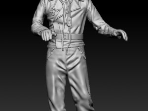 German officers Modèles 3D en vedette