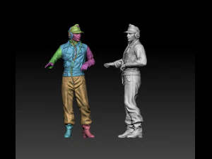German officers 3D Print Model
