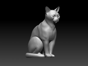 cats 3D Print Model