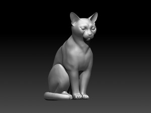 cats 3D Print Model