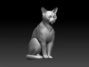 cats 3D Print Model