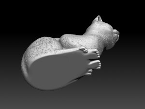 cats 3D Print Model