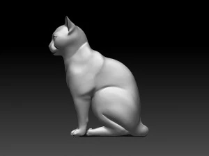 cats 3D Print Model