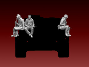 German soldiers 3D Print Model