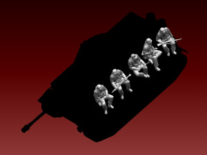 German soldiers 3D Print Model