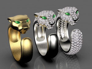 Rings 3Dプリントモデル