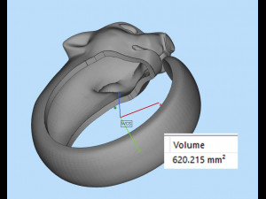 Rings 3Dプリントモデル