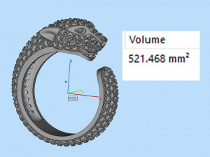 Rings 3Dプリントモデル