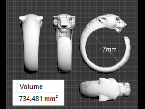 Rings 3Dプリントモデル